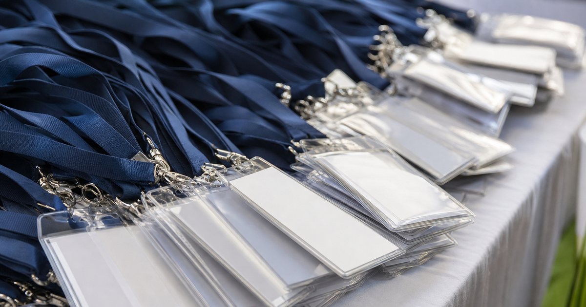Should a recurring event use reusable badges or freshly printed badges for each attendee arrival?